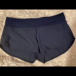 True navy speed up shorts 2.5 size 8